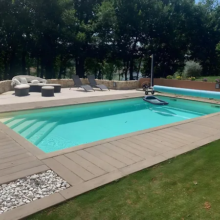 Maison Maguiga Avec Piscine 別荘 Loubersan